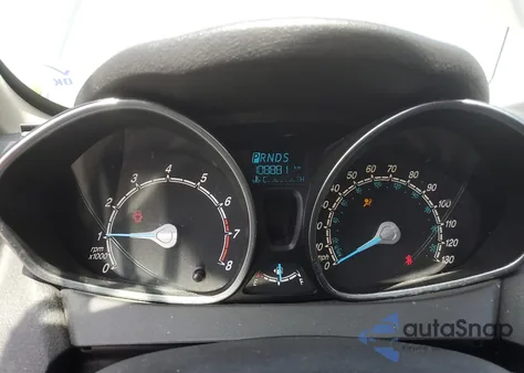 2017 Ford Fiesta Se из США, поврежденный, VIN 3FADP4EJ8HM119855